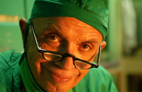 Dr. Hirji Adenwalla smiling