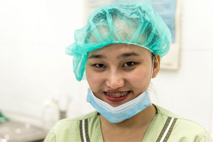 Nurse Gracee smiling